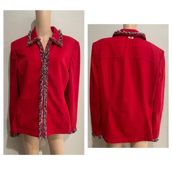 ST. JOHN SPORT COTTON JACKET by Marie Gray
